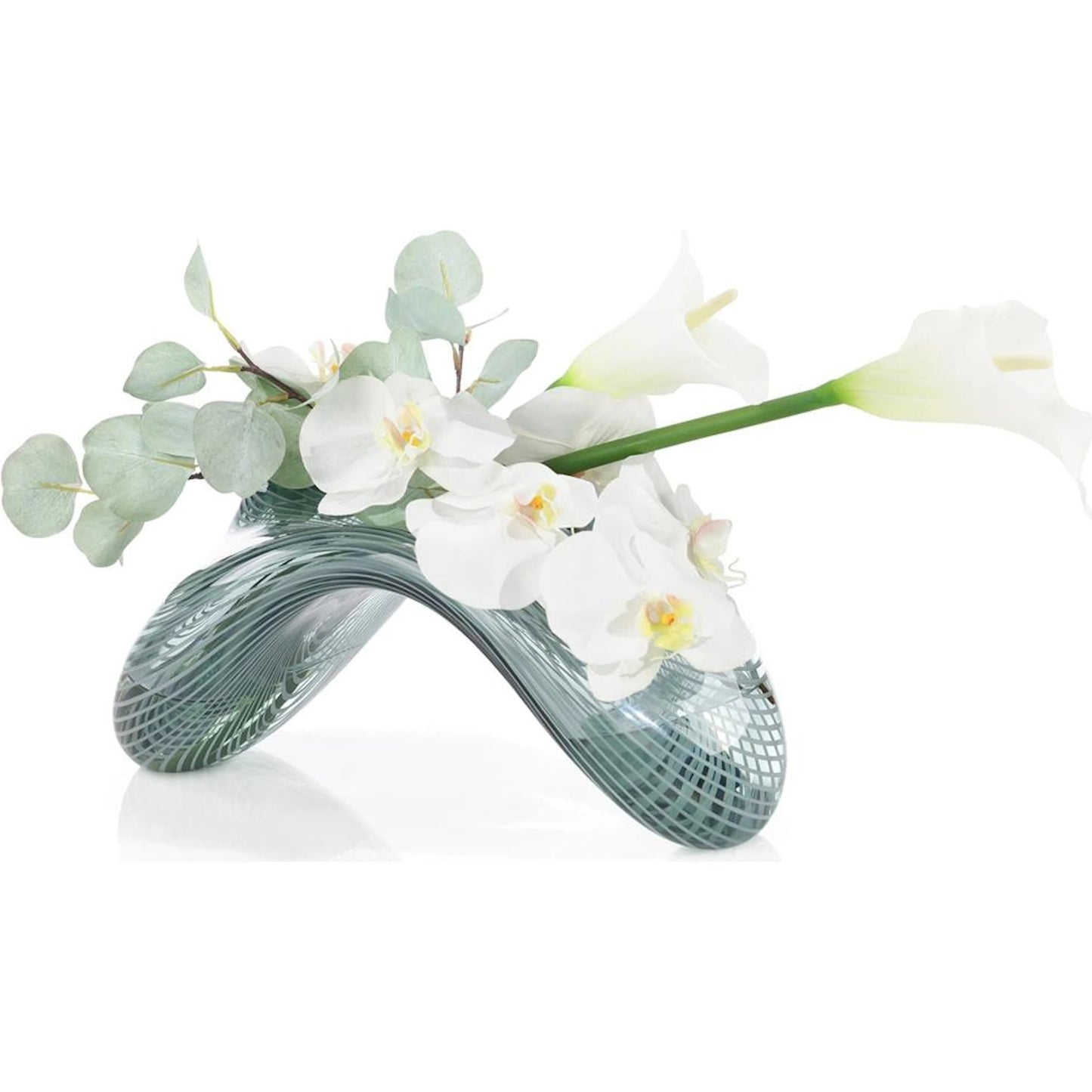 001 SI-2373260 | Primary Silo | Flowing Lilies and Orchids by John-Richard. Made from unique in a modern style.