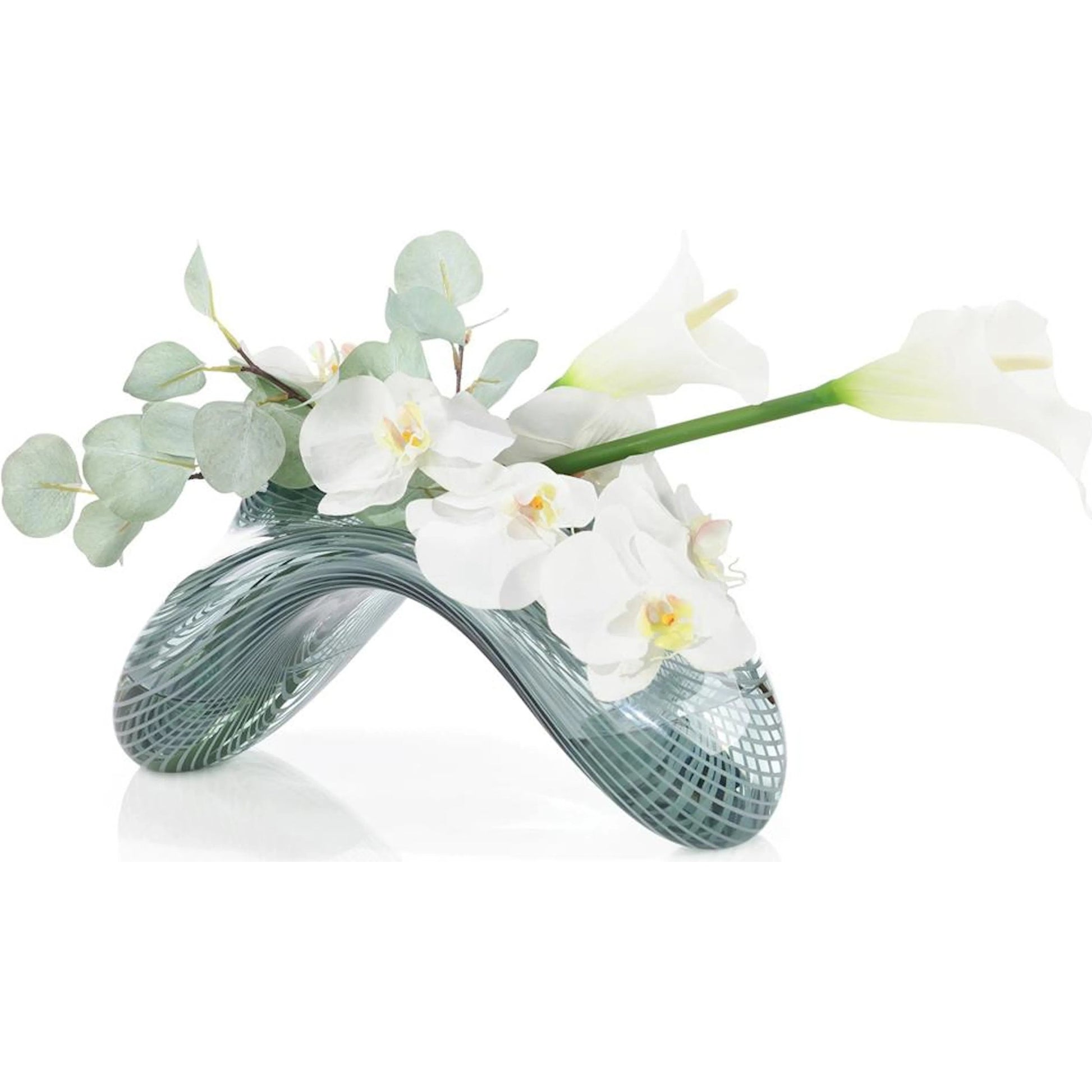 Flowing Lilies and Orchids by John-Richard. Made from unique in a modern style.