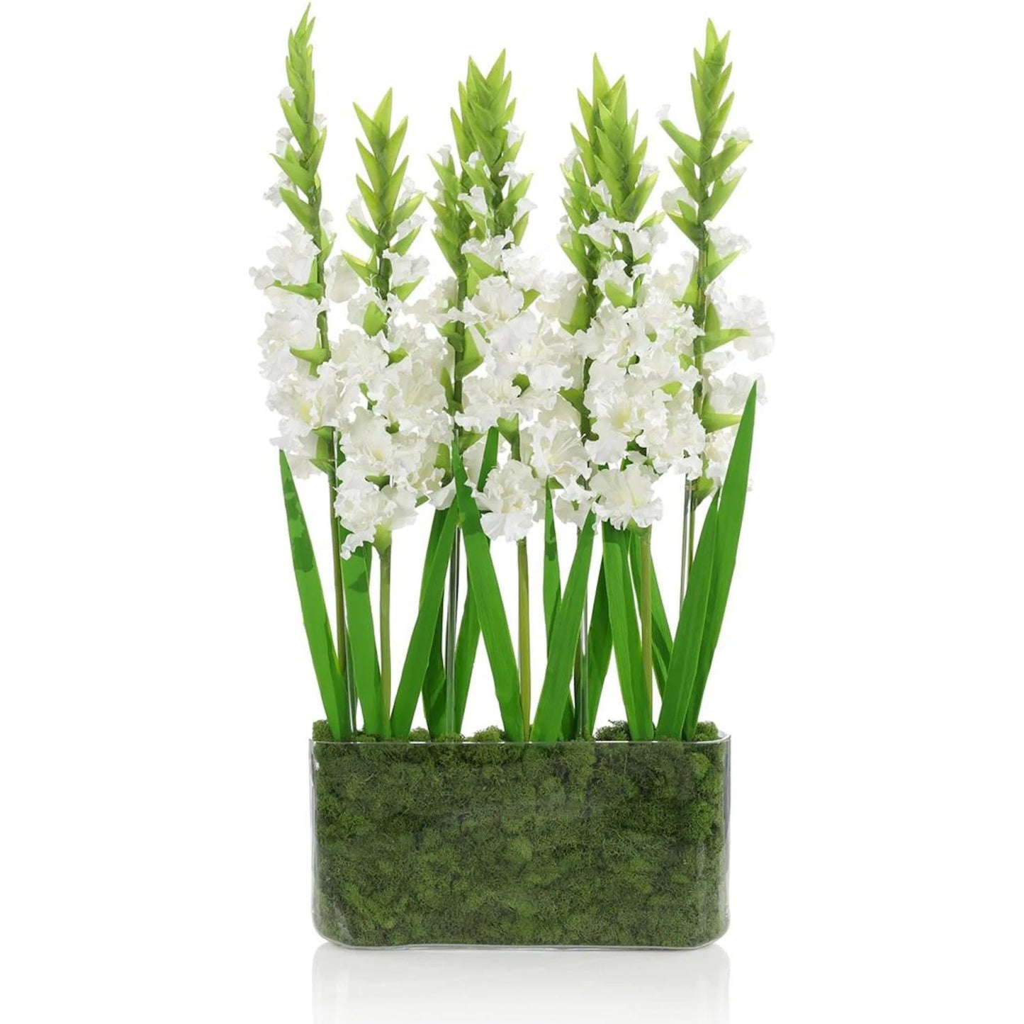 001 SI-2373303 | Primary Silo | Gladiola Garden by John-Richard in white. Made from unique in a transitional style.
