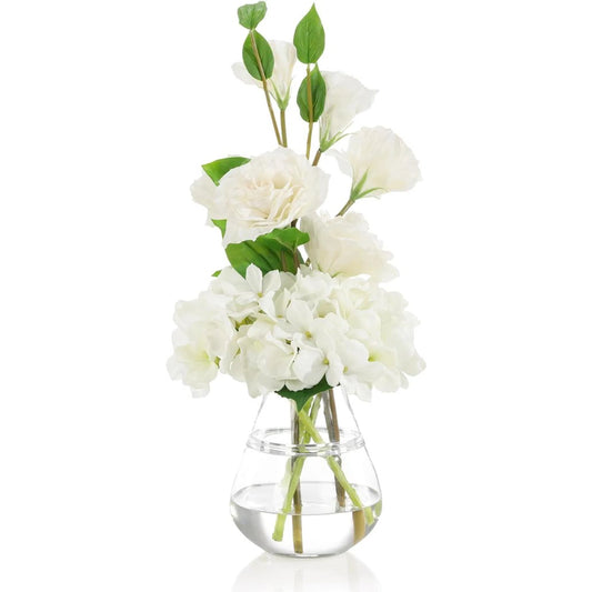 Lisianthus Bouquet by John-Richard in white. Made from unique in a unique style.