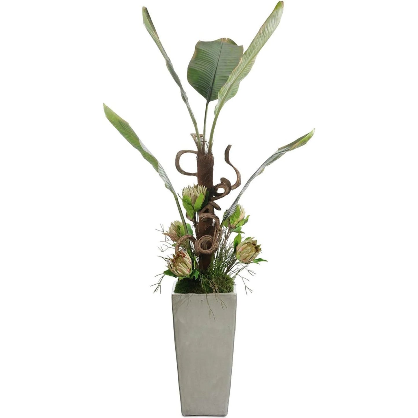 002 SI-2374056 | Additional Silo | Tropical Vibes by John-Richard in gray. Made from unique in a transitional style.