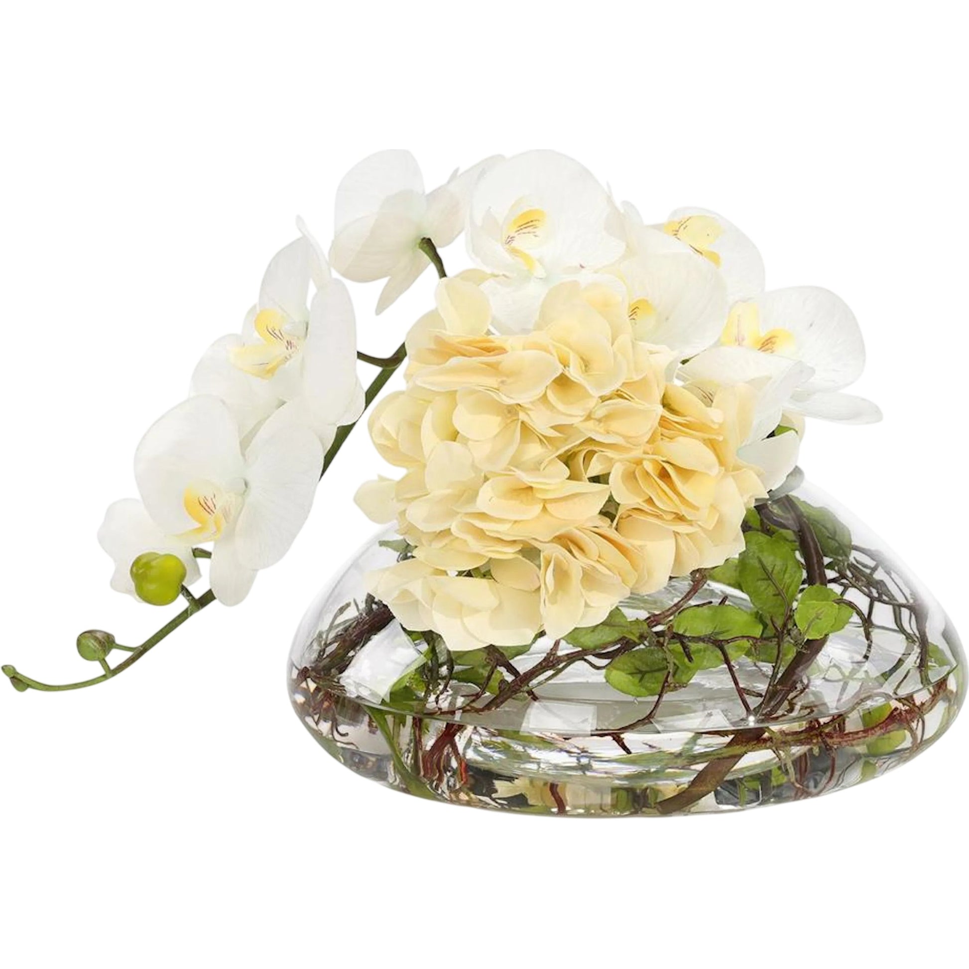 Golden Sun Hydrangeas by John-Richard. Made from unique in a unique style.