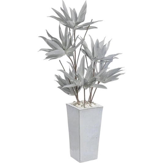 Frosted Agave Plant by John-Richard. Made from unique in a unique style.