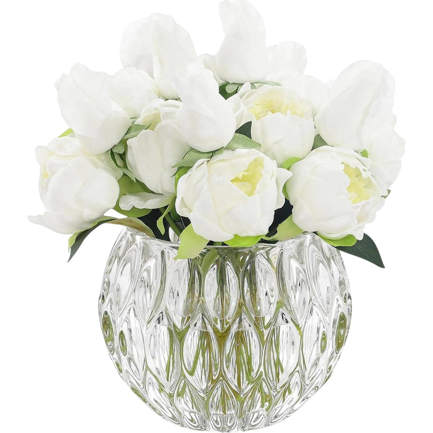 000 SI-2629703 | Primary Silo | Winter White Peonies by John-Richard. Made from unique in a unique style.