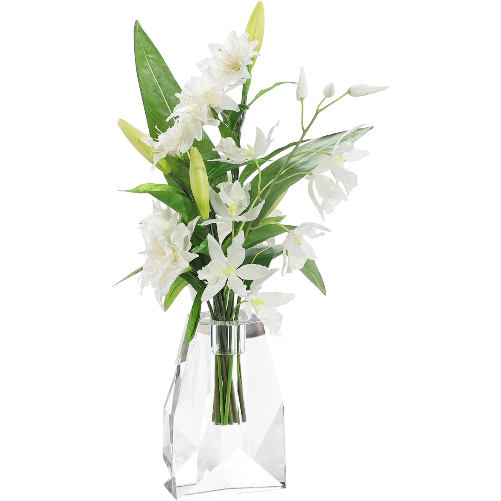 Shimmering White Lilies by John-Richard. Made from unique in a unique style.