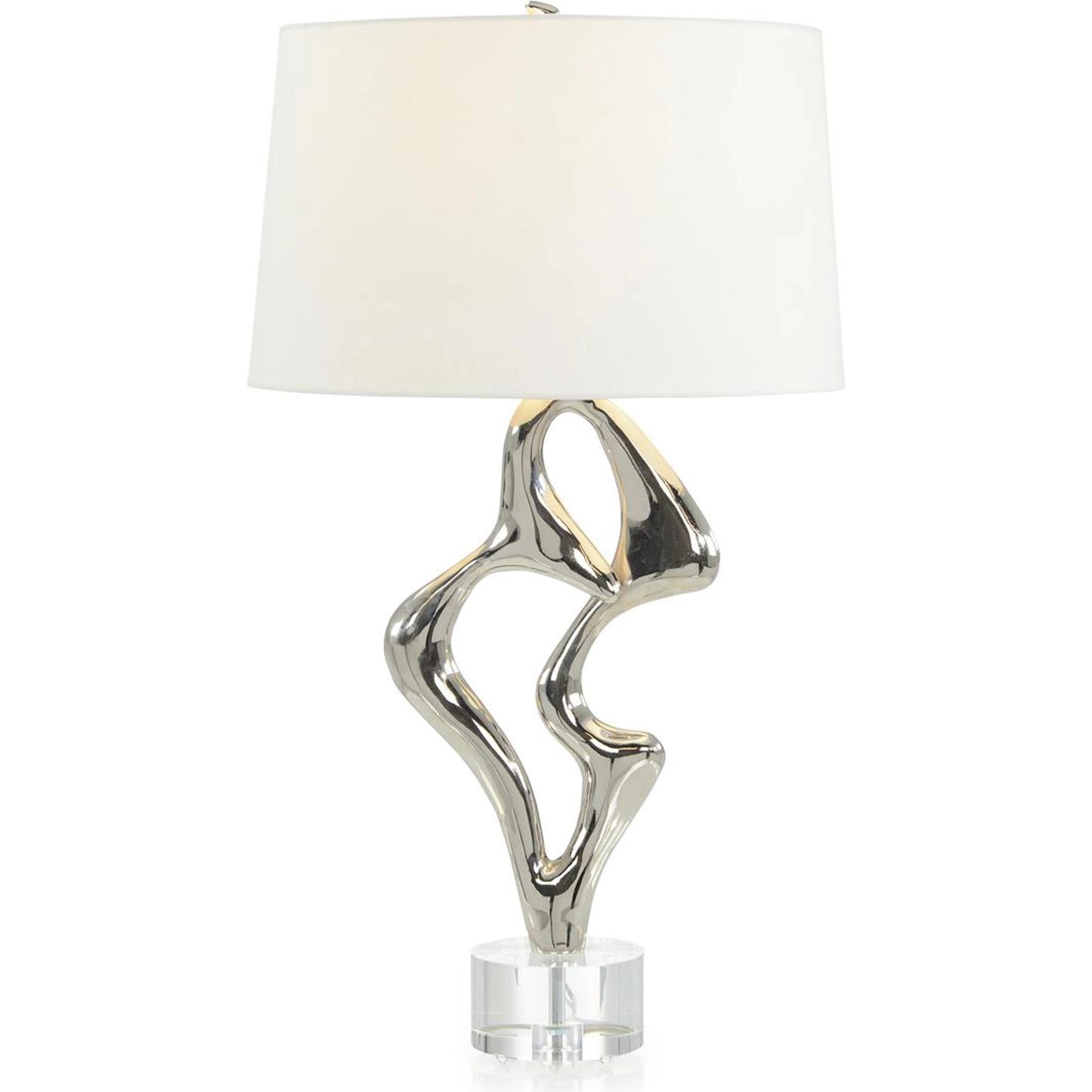 001 SI-1989410 | Additional Silo | De Escola Table Lamp by John-Richard in silver. Made from unique in a modern style.