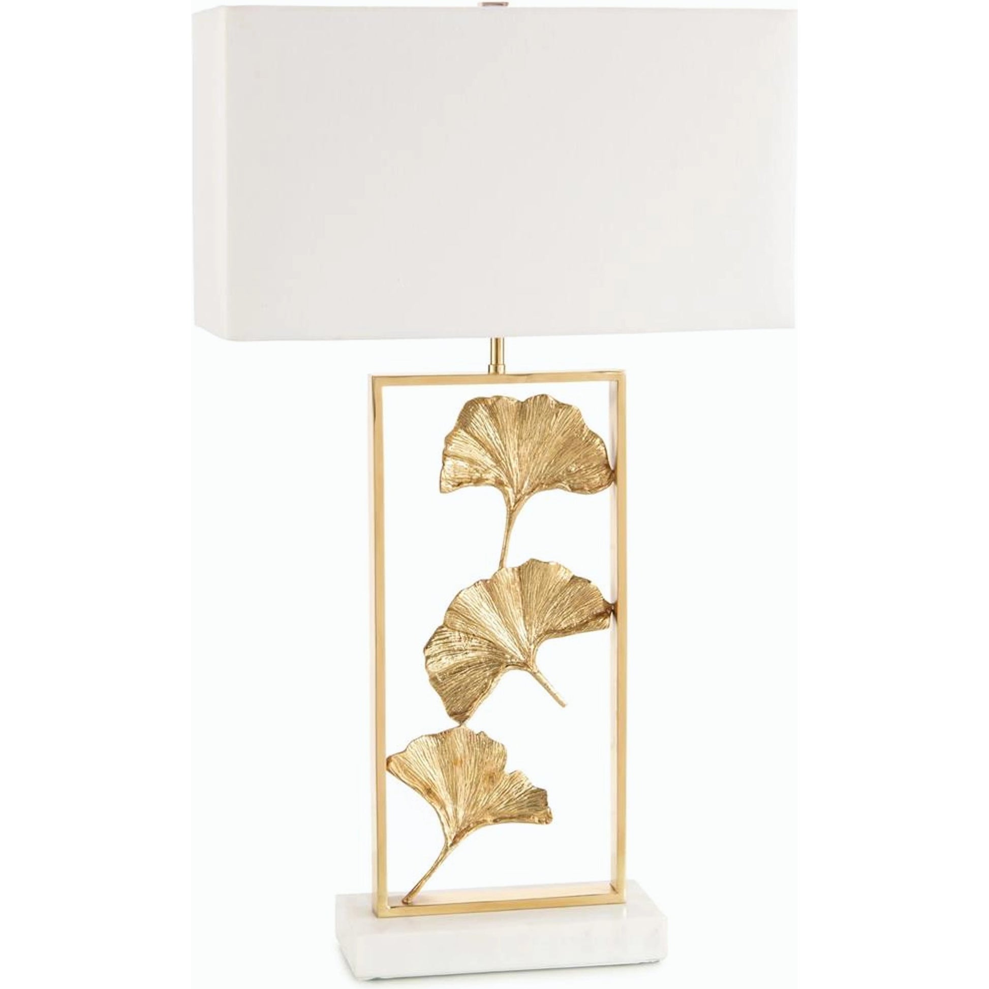 Gingko Table Lamp by John-Richard. Made from unique in a modern style.