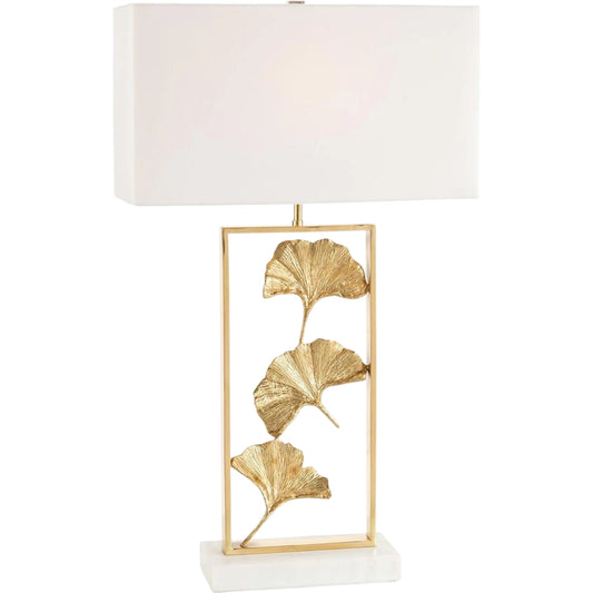 Gingko Table Lamp by John-Richard. Made from unique in a modern style.