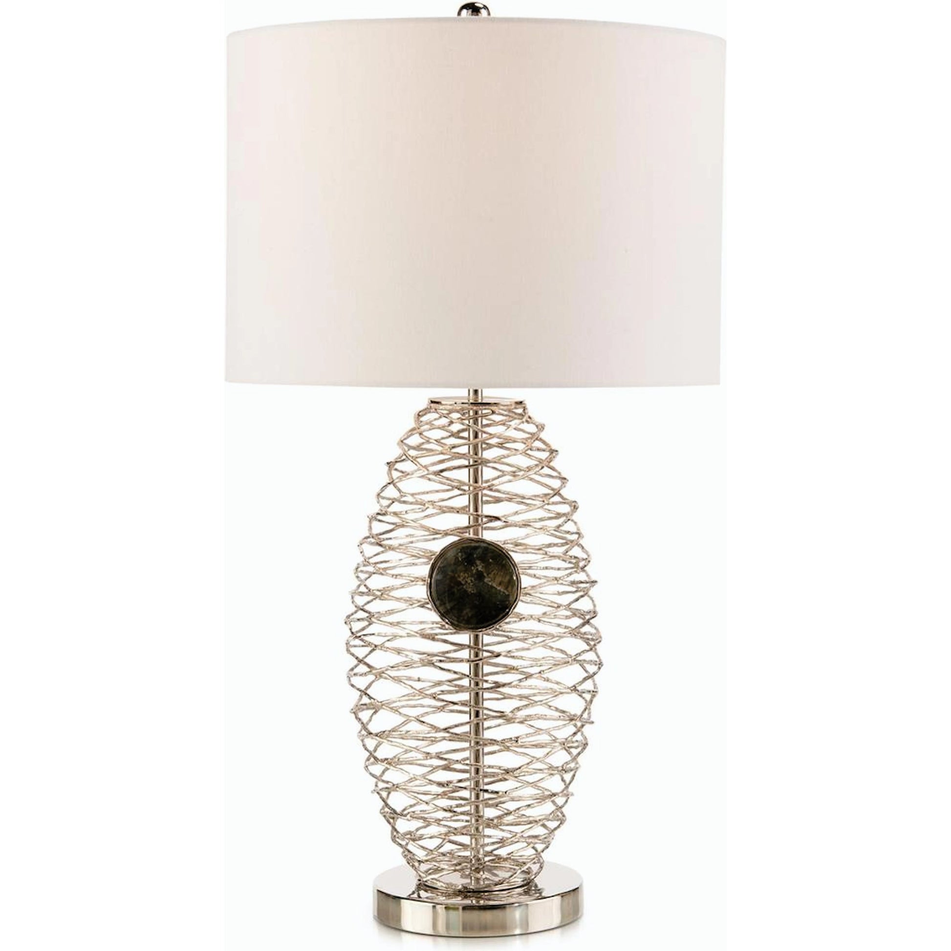 Jewel Table Lamp by John-Richard. Made from unique in a modern style.