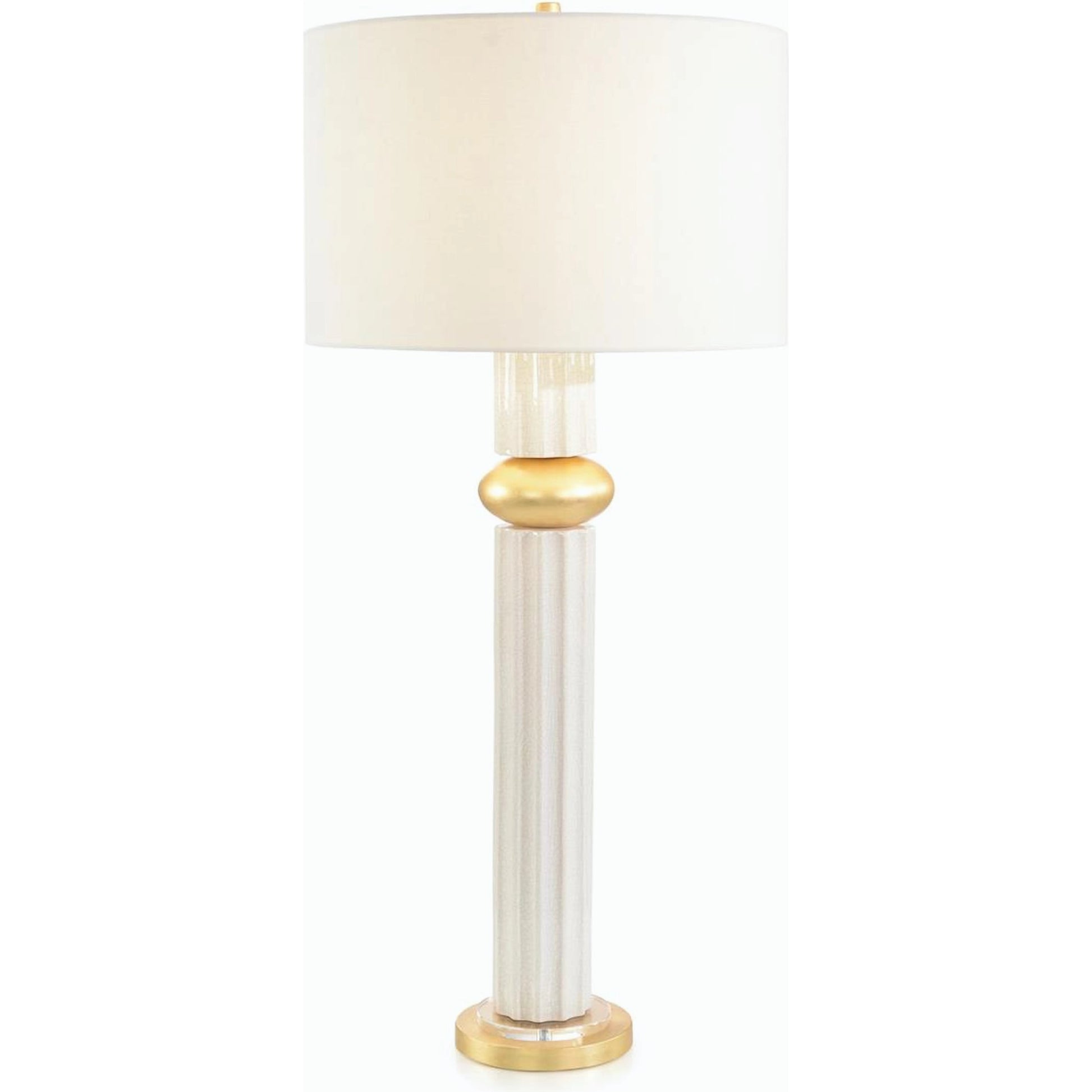 Compressa Buffet Lamp by John-Richard. Made from unique in a modern style.