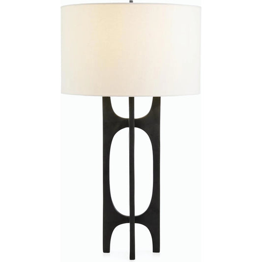 Black Collegare Table Lamp by John-Richard. Made from unique in a modern style.