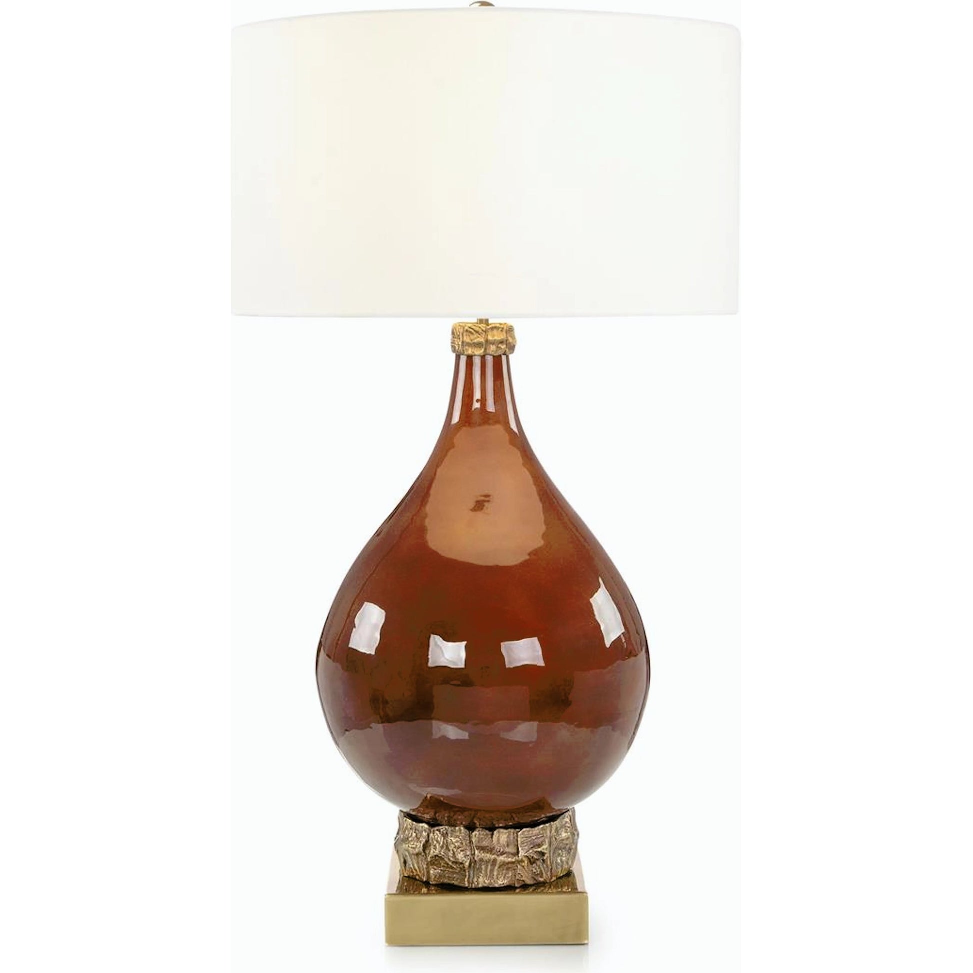 Sienna Aurelian Lamp by John-Richard. Made from unique in a modern style.