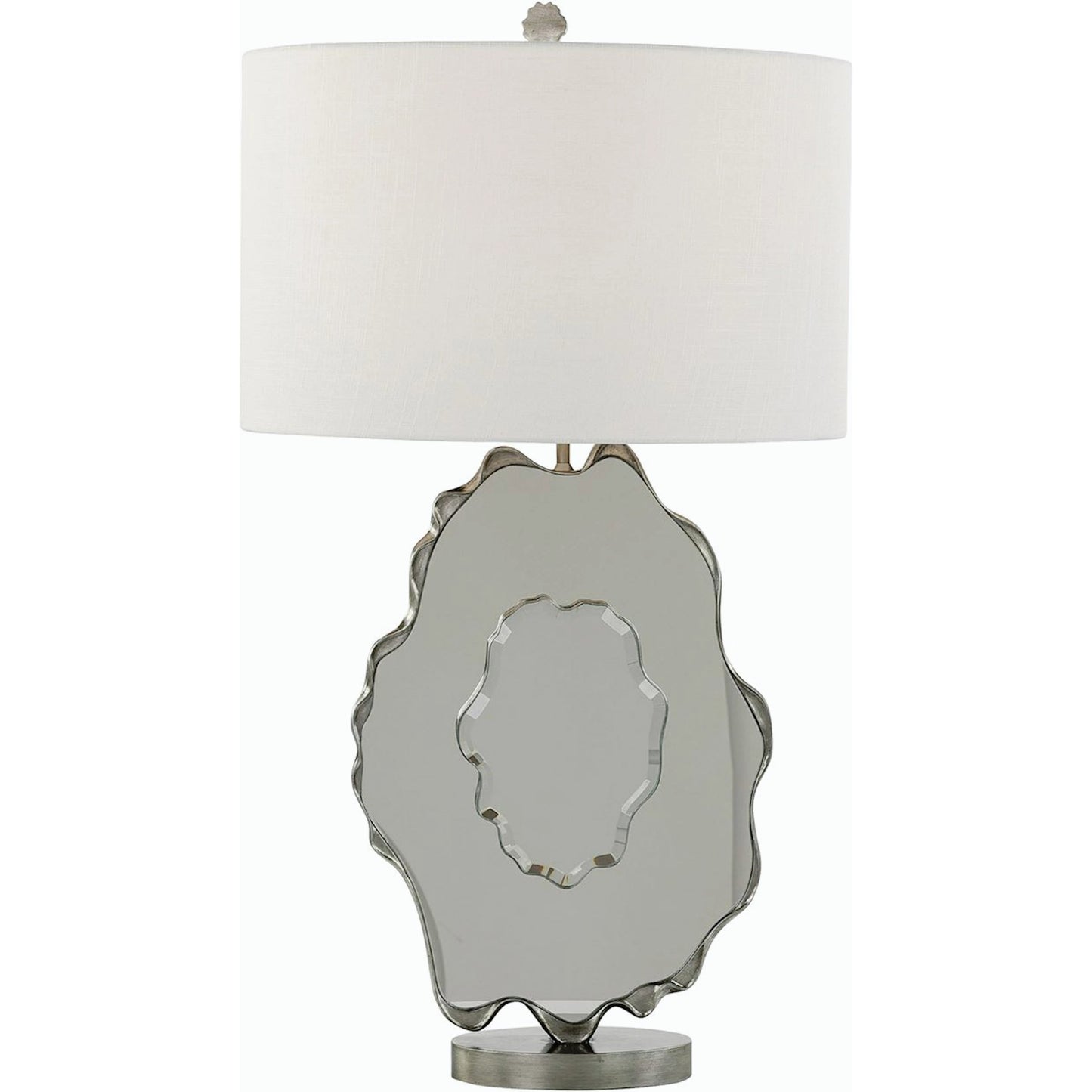 003 SI-2170425 | Primary Silo | Dirillo Table Lamp by John-Richard in grey agate. Made from unique in a modern style.