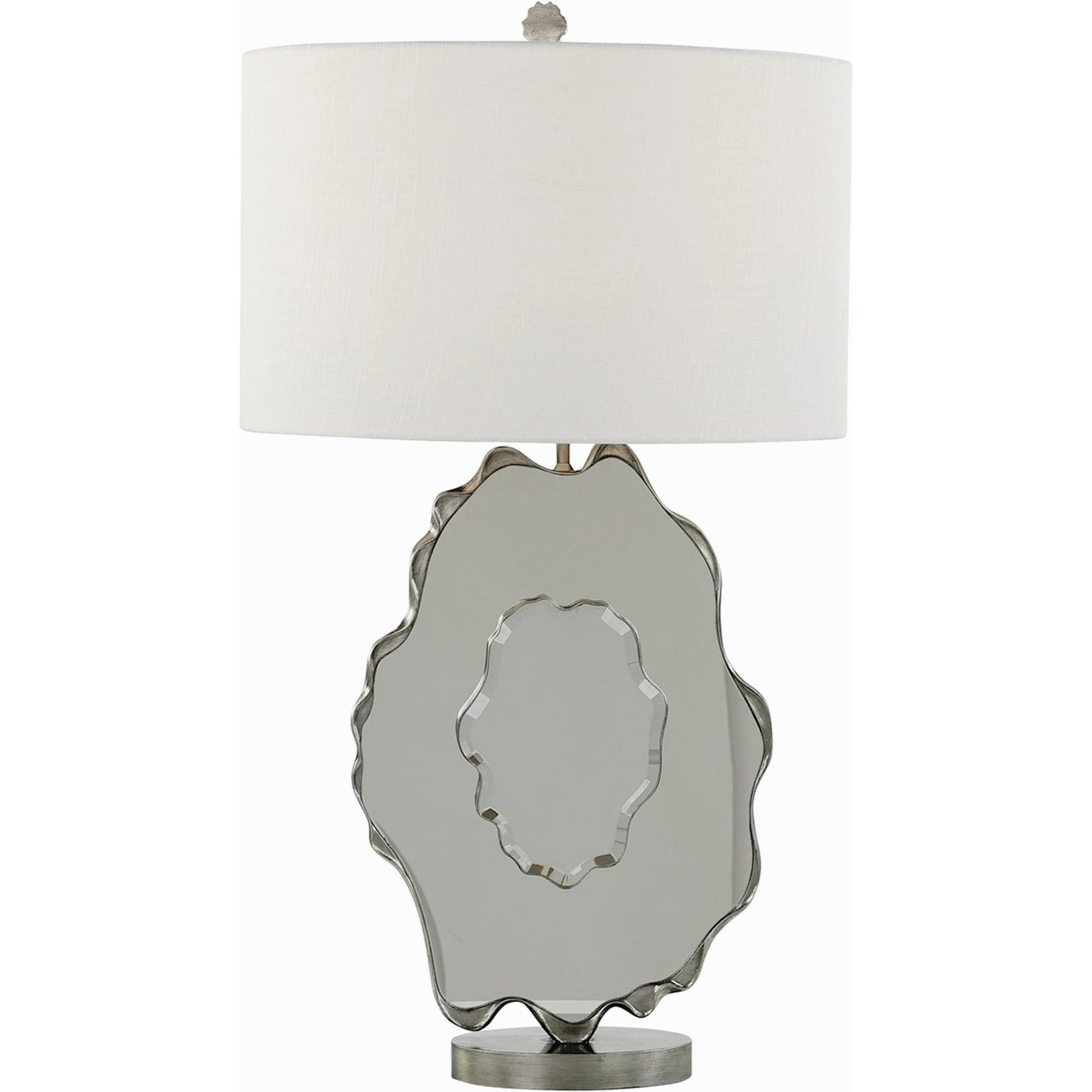 Dirillo Table Lamp by John-Richard in grey agate. Made from unique in a modern style.