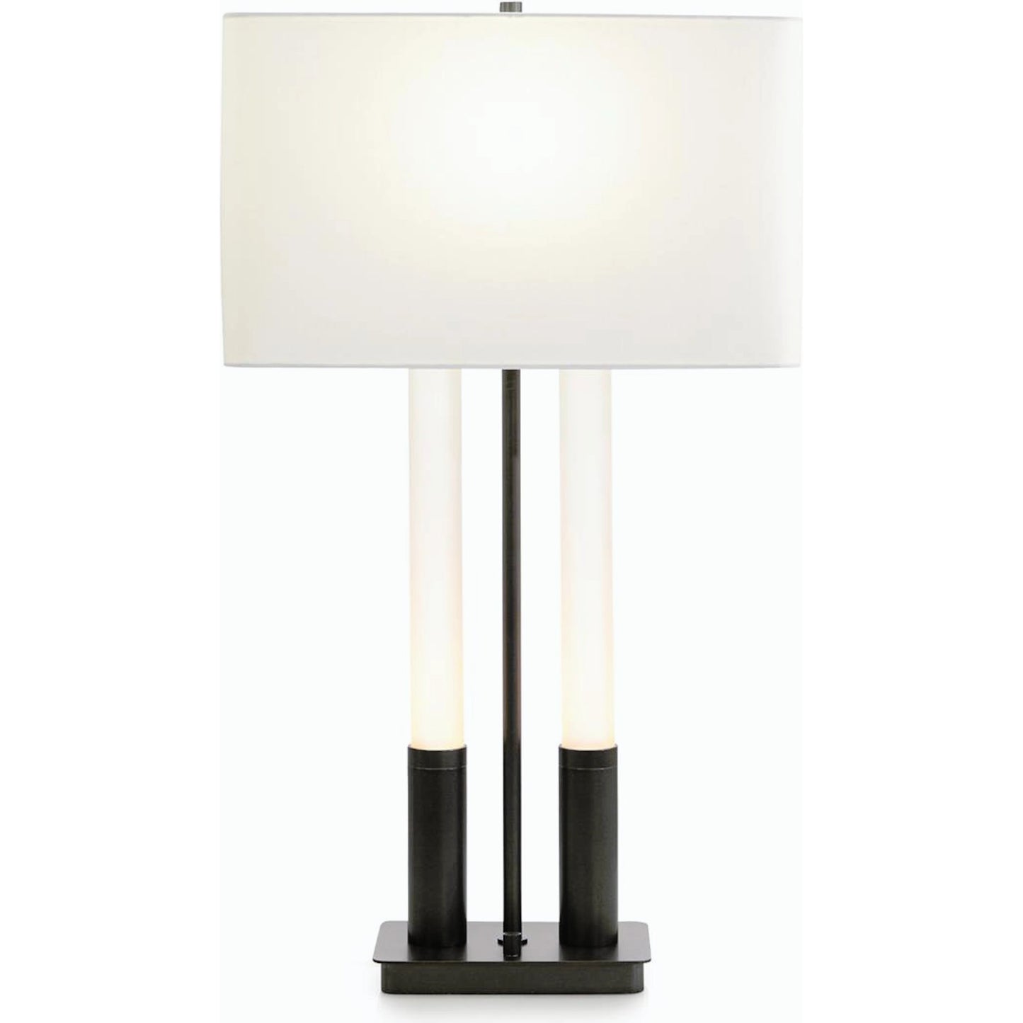 001 SI-2170650 | Primary Silo | Gemini Table Lamp by John-Richard. Made from unique in a modern style.