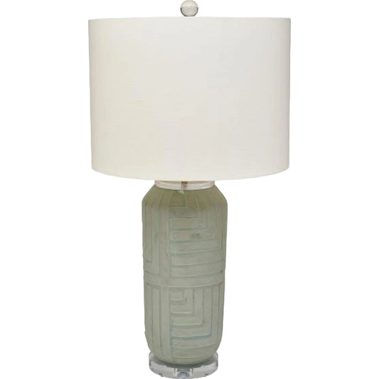 Lynda Table Lamp by John-Richard. Made from unique in a modern style.