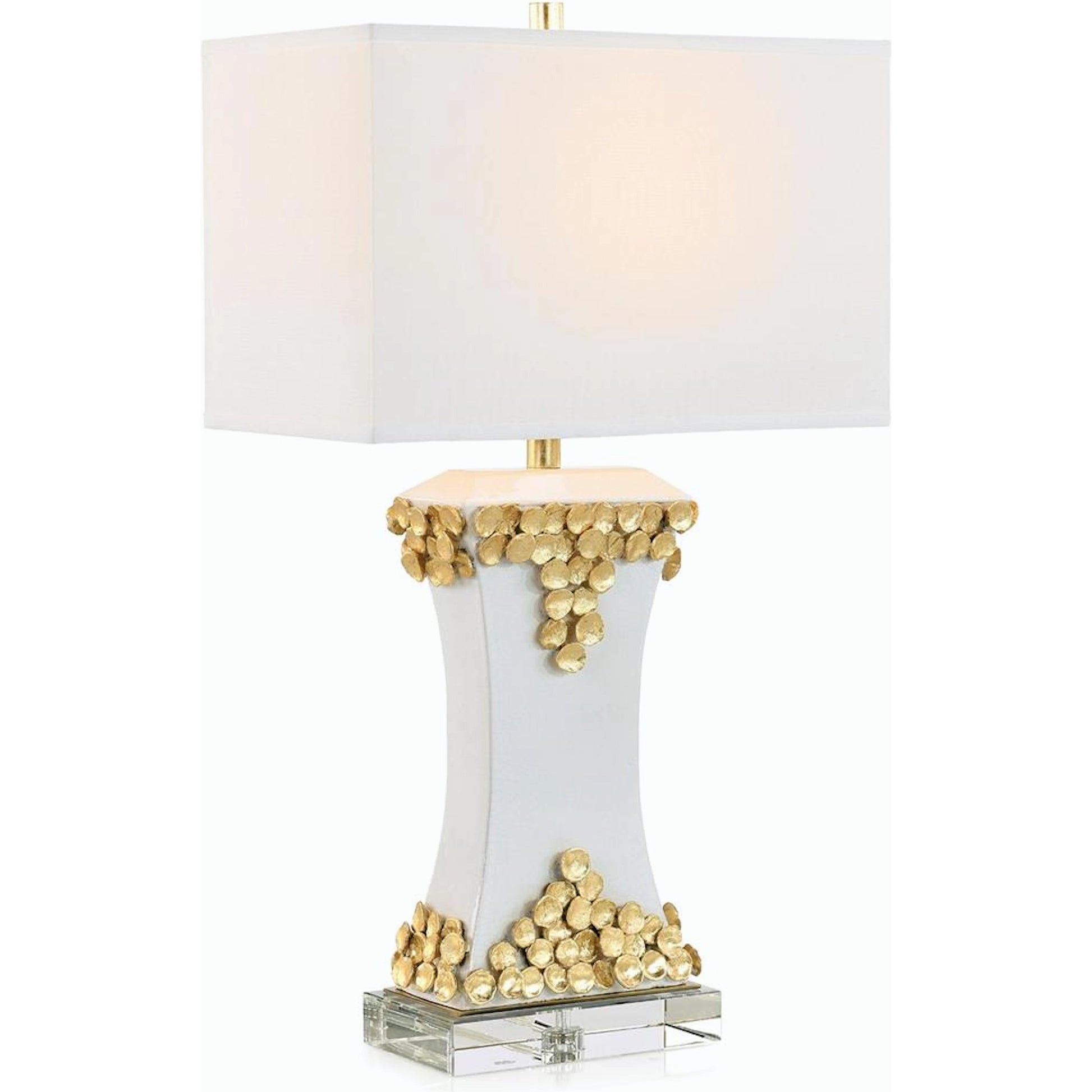 Nadia Table Lamp by John-Richard. Made from unique in a modern style.