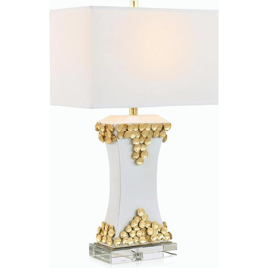 Nadia Table Lamp by John-Richard. Made from unique in a modern style.