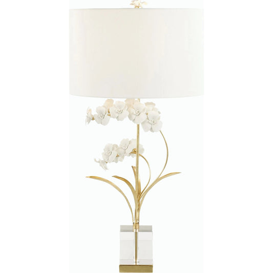 Porcelain Petals Table Lamp by John-Richard. Made from unique in a modern style.