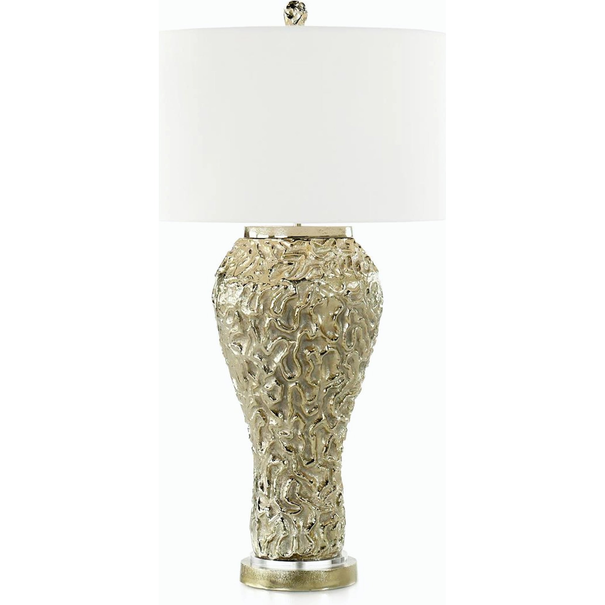 Champagne Swirls Table Lamp by John-Richard. Made from unique in a modern style.