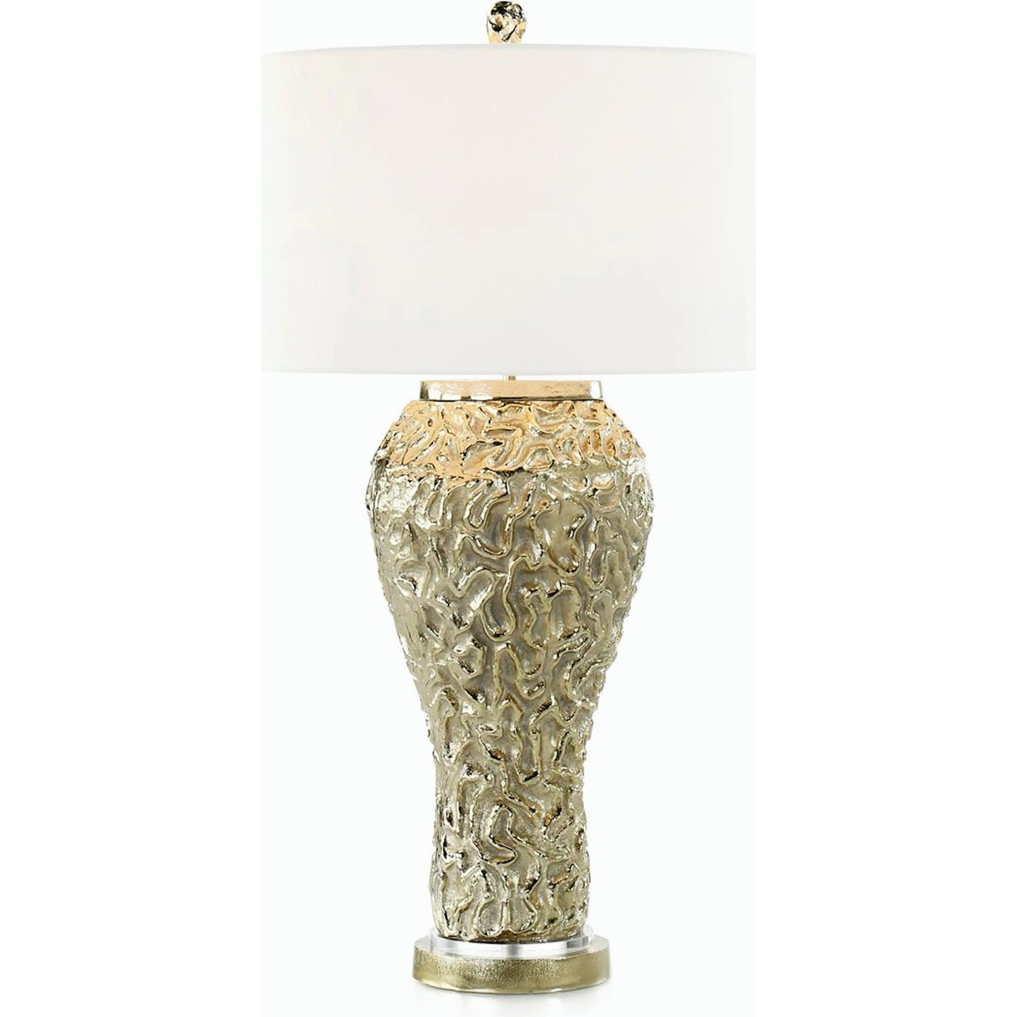 001 SI-2170203 | Primary Silo | Champagne Swirls Table Lamp by John-Richard. Made from unique in a modern style.
