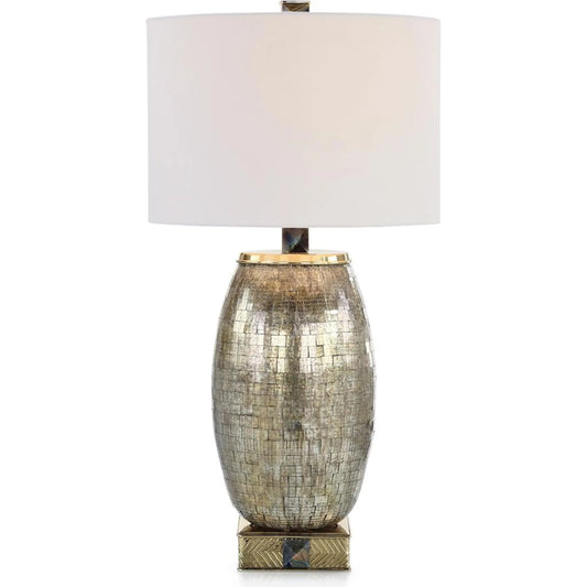 Horus Table Lamp by John-Richard in polished brass. Made from unique in a unique style.