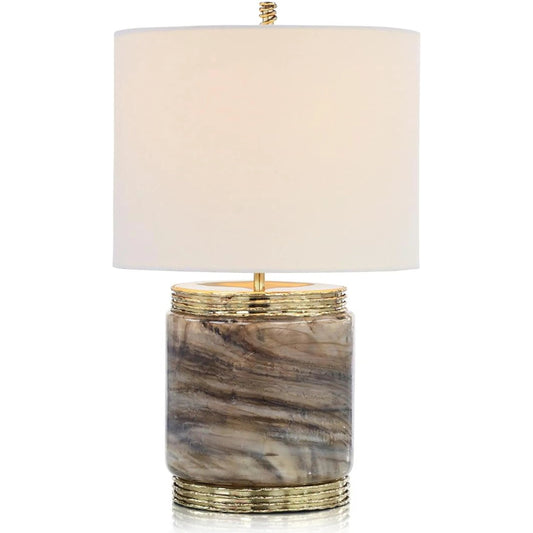 Howling Gale Table Lamp by John-Richard in polished brass. Made from unique in a unique style.