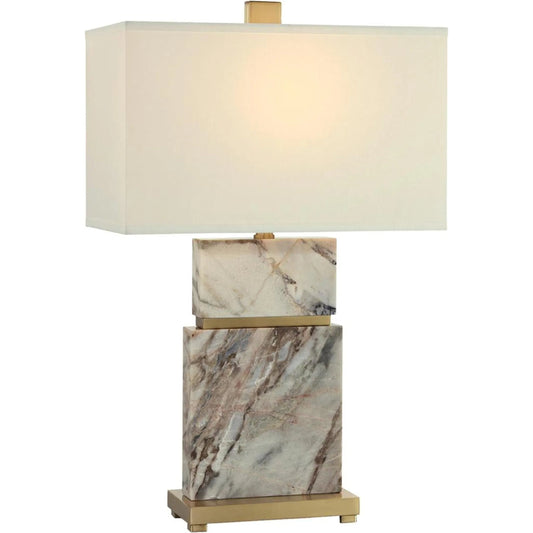 Themis Table Lamp by John-Richard in antique brass. Made from unique in a unique style.