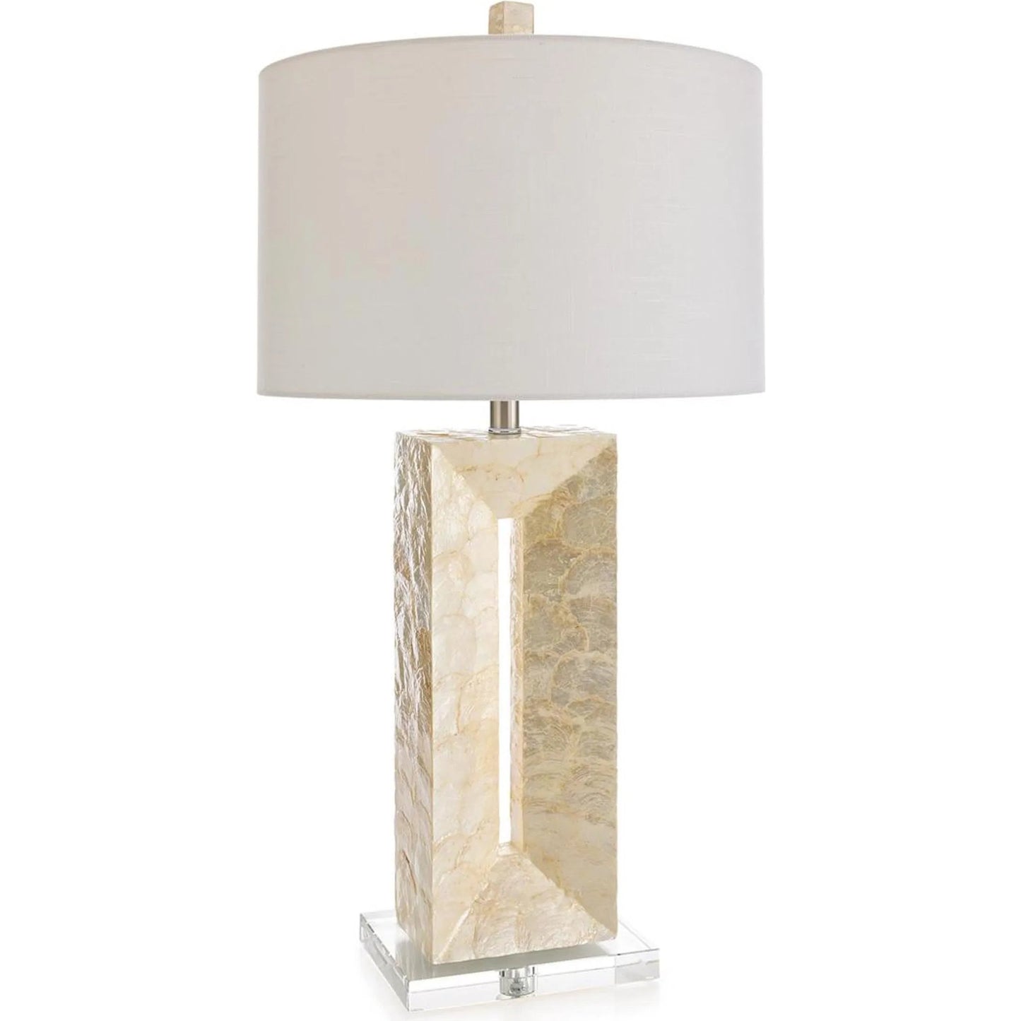 001 SI-2629400 | Unknown | Nacre Table Lamp by John-Richard. Made from unique in a unique style.