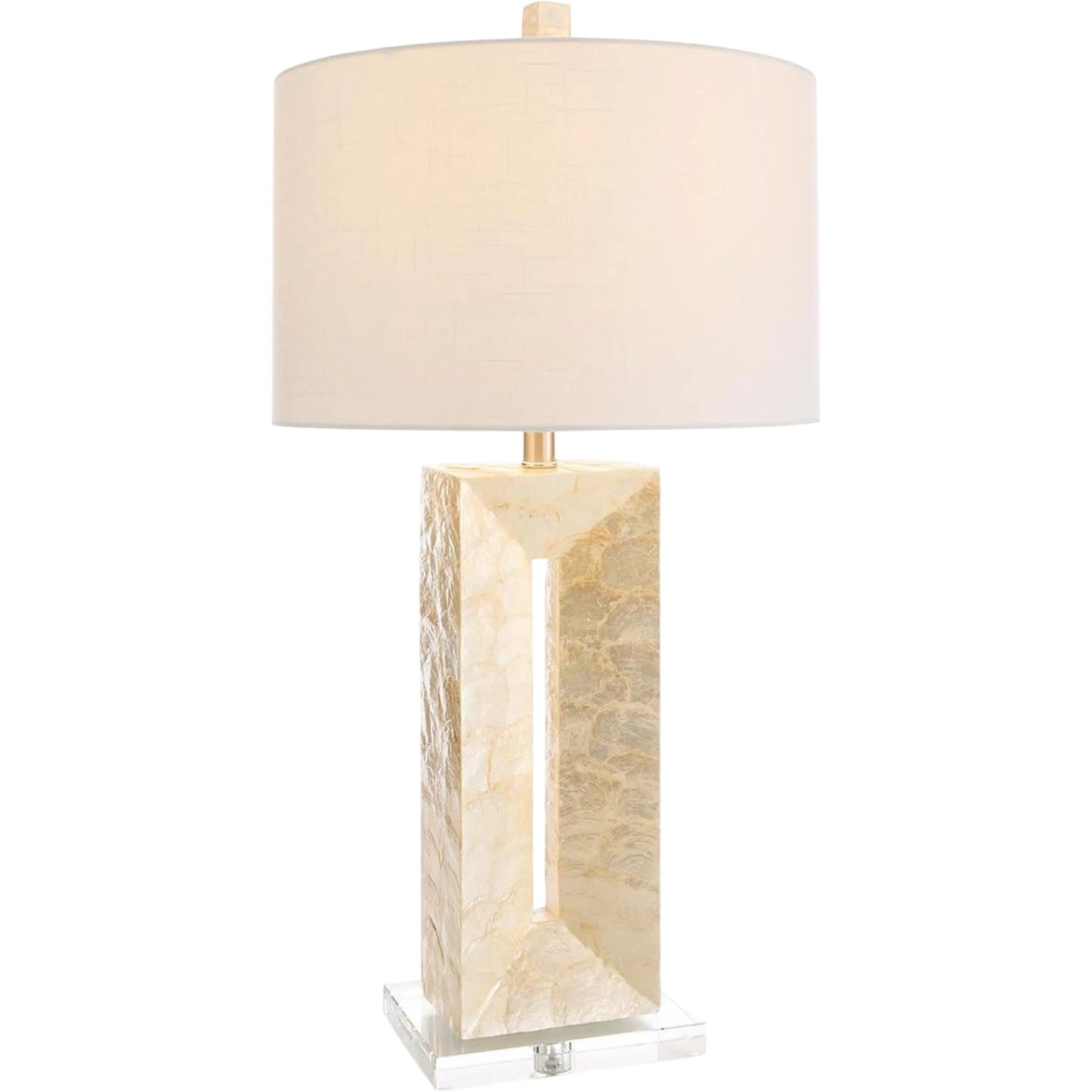 000 SI-2629400 | Primary Silo | Nacre Table Lamp by John-Richard. Made from unique in a unique style.