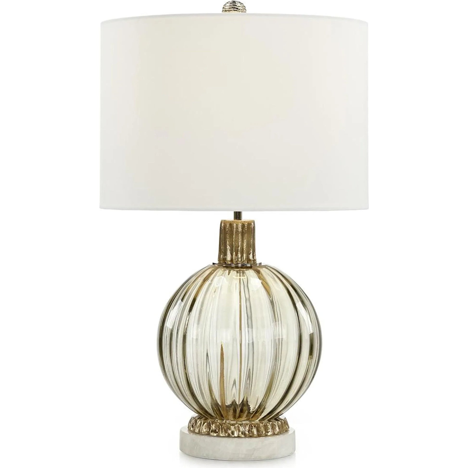 Delphina Table Lamp by John-Richard. Made from unique in a unique style.
