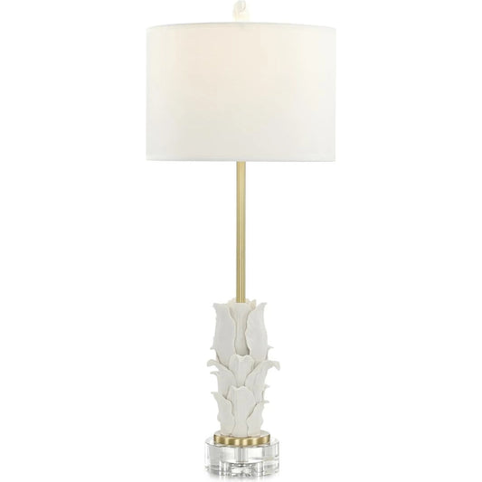 Petala Buffet Lamp by John-Richard. Made from unique in a unique style.