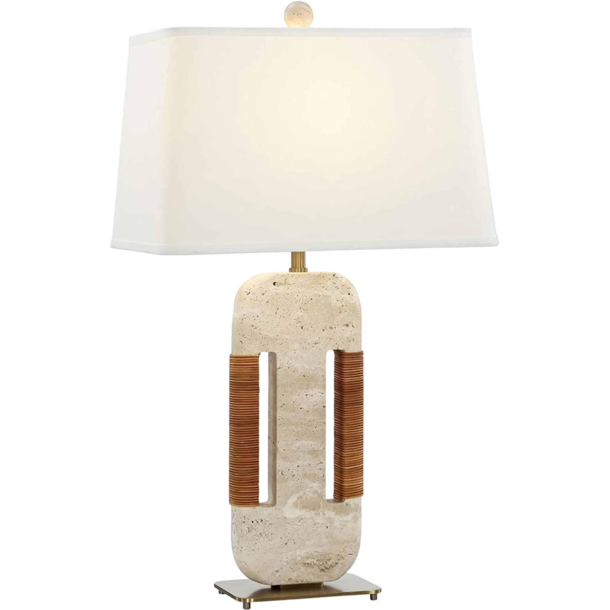 Tibur Table Lamp by John-Richard. Made from unique in a unique style.