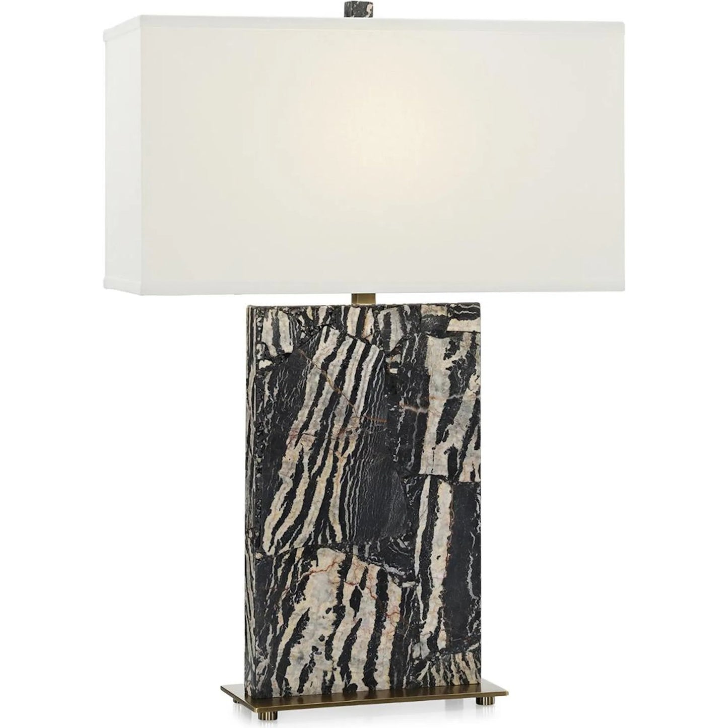 001 SI-2537442 | Primary Silo | Nero Table Lamp by John-Richard. Made from unique in a unique style.