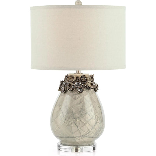 Porcelain Blooms Table Lamp by John-Richard. Made from unique in a unique style.