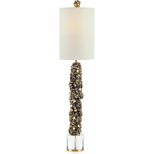 Druse Buffet Lamp by John-Richard. Made from unique in a unique style.