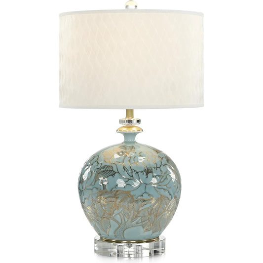 Alina Table Lamp by John-Richard. Made from unique in a traditional style.