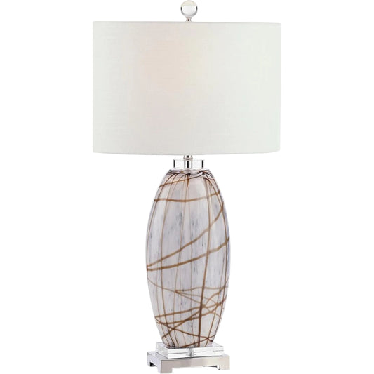 Trace Table Lamp by John-Richard. Made from unique in a unique style.