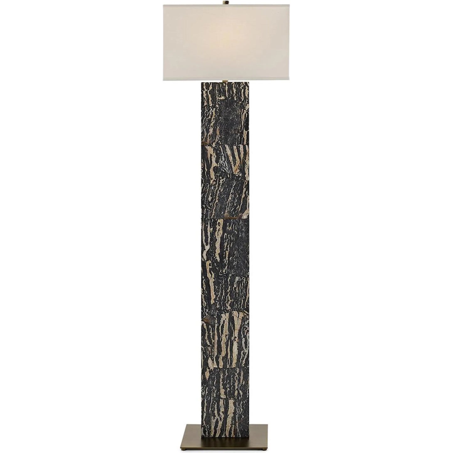 000 SI-2629420 | Primary Silo | Nero Floor Lamp by John-Richard. Made from unique in a unique style.