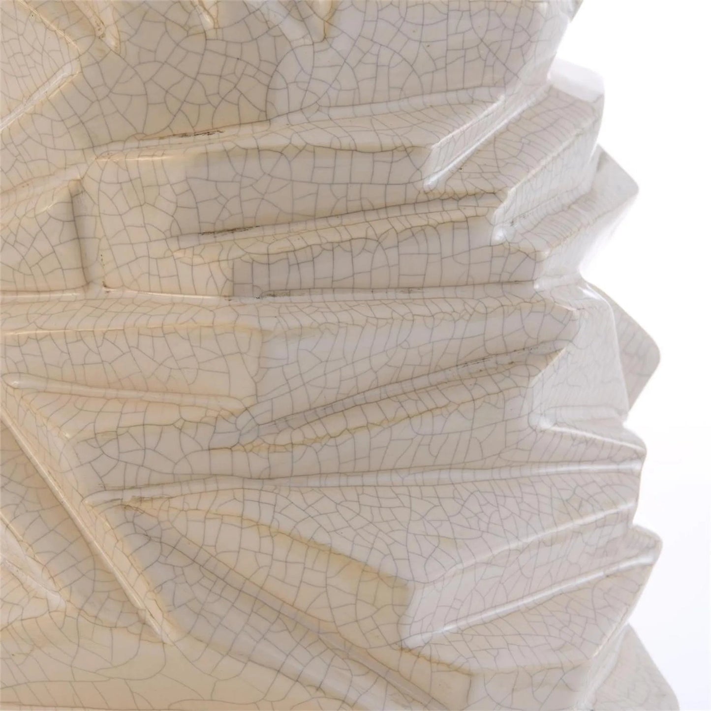 002 SI-2629180 | Unknown | Crinkle Table Lamp by John-Richard. Made from unique in a unique style.