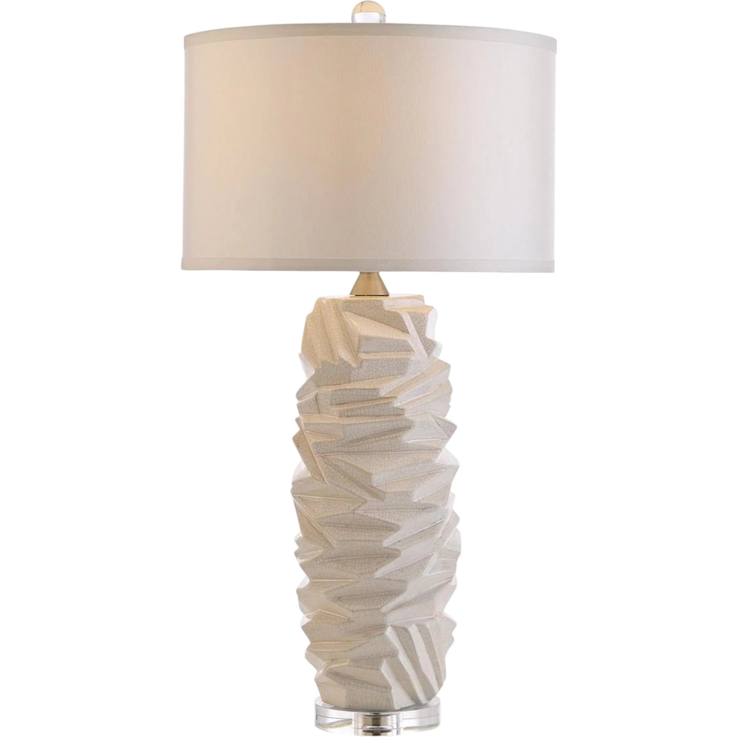 000 SI-2629180 | Primary Silo | Crinkle Table Lamp by John-Richard. Made from unique in a unique style.