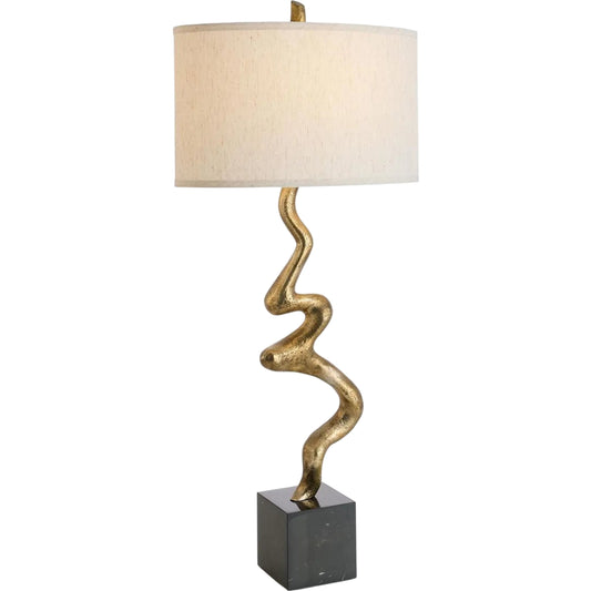 Rivulet Buffet Lamp by John-Richard. Made from unique in a unique style.