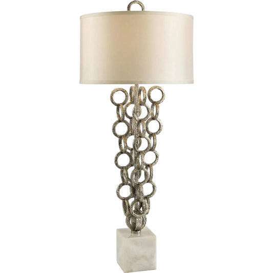 Iron Chain Buffet Lamp by John-Richard. Made from unique in a unique style.
