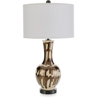 Drizzled Porcelain Table Lamp by John-Richard. Made from unique in a unique style.