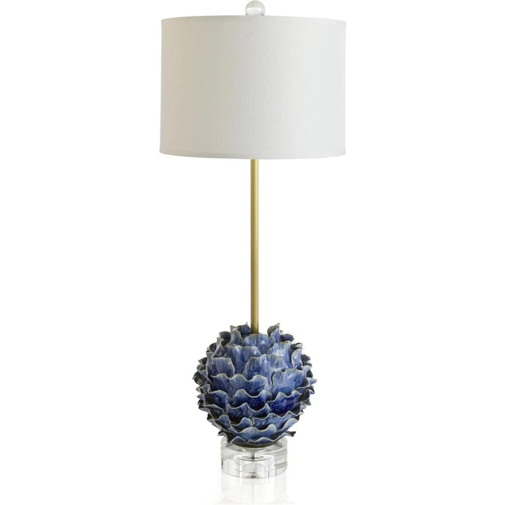 Tidal Buffet Lamp by John-Richard. Made from unique in a unique style.