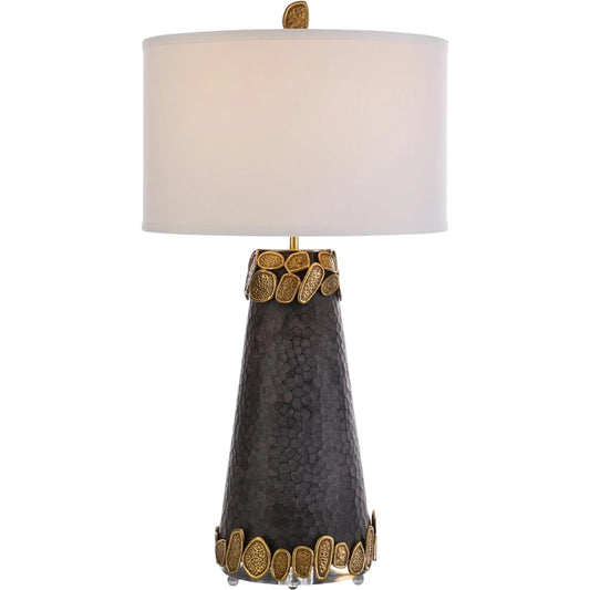 Heaton Table Lamp by John-Richard. Made from unique in a unique style.