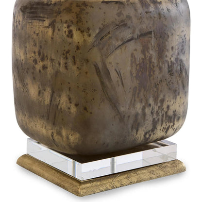 Stepped Table Lamp by John-Richard. Made from unique in a unique style.