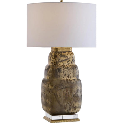 Stepped Table Lamp by John-Richard. Made from unique in a unique style.