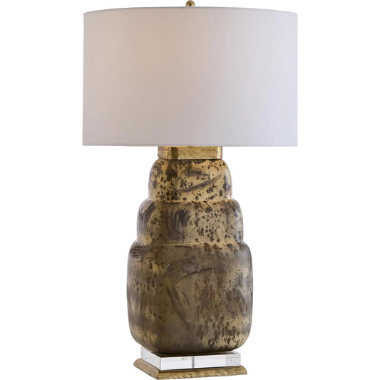 Stepped Table Lamp by John-Richard. Made from unique in a unique style.