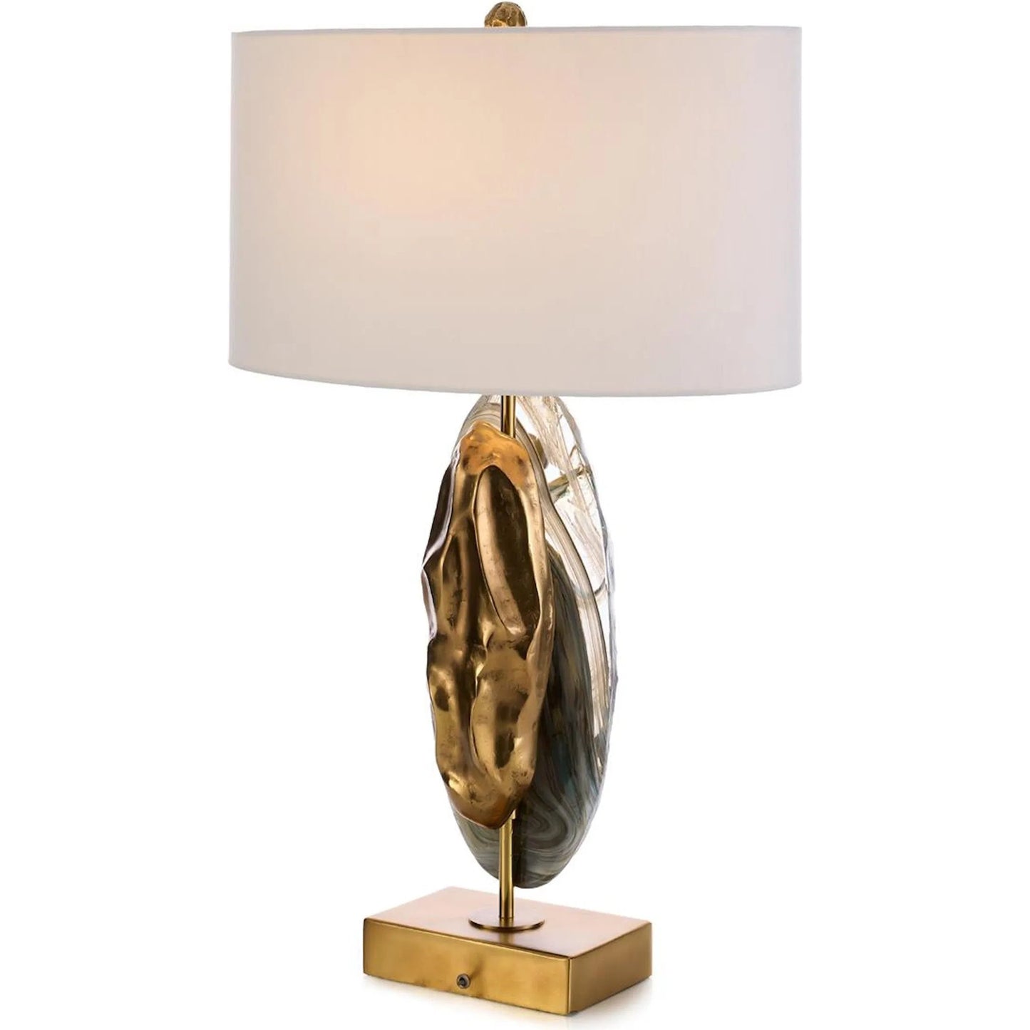 002 SI-2629485 | Unknown | Pulsar Table Lamp by John-Richard. Made from unique in a unique style.